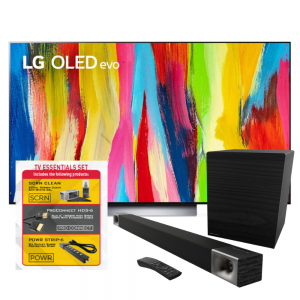 LG ElectronicsTV and Soundbar package + FREE Essentials Kit