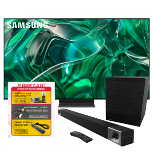 Samsung Electronics  TV and Soundbar package + FREE Essentials Kit